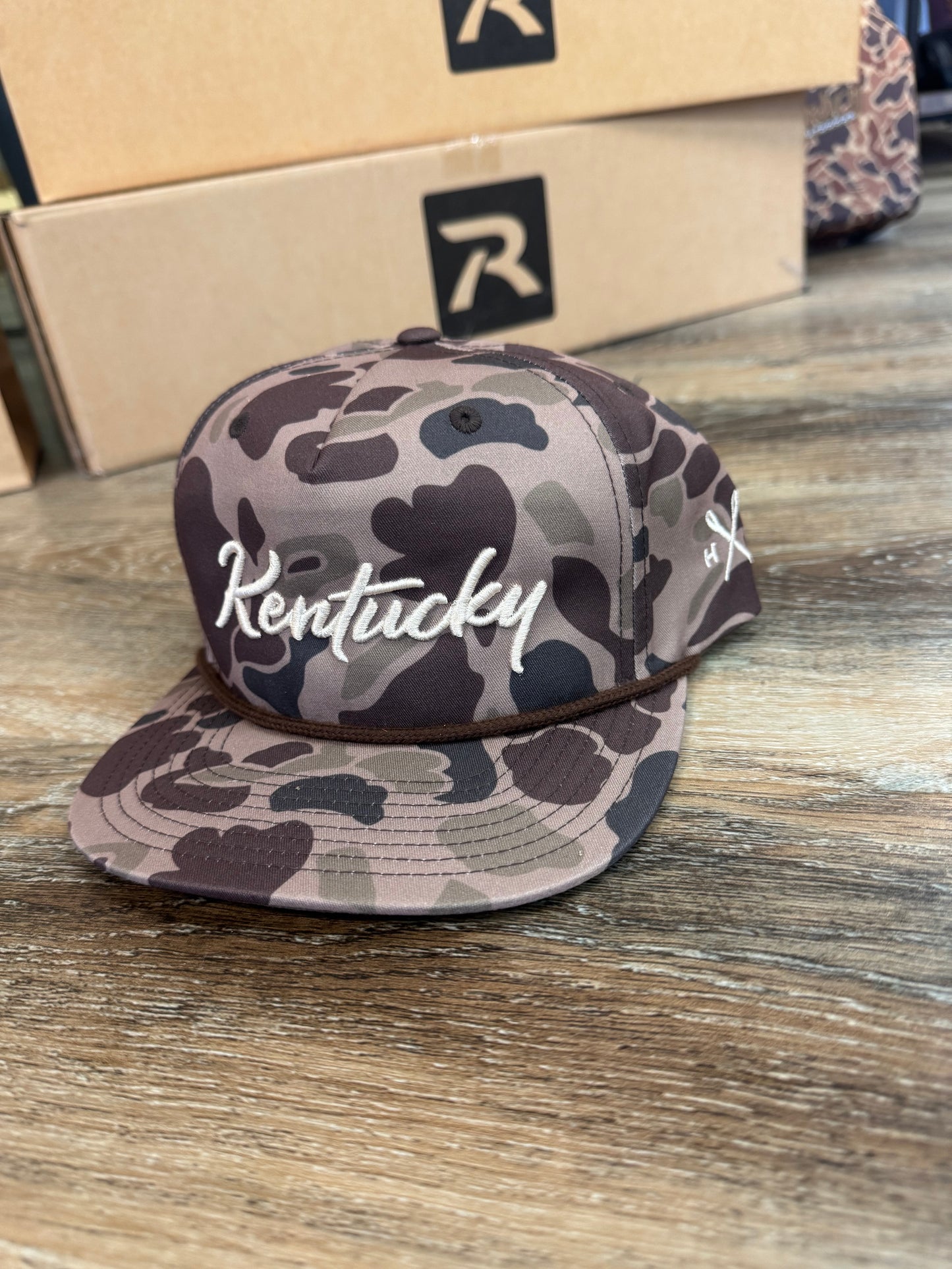 Kentucky Embroidered Richardson 256P Bark Duck