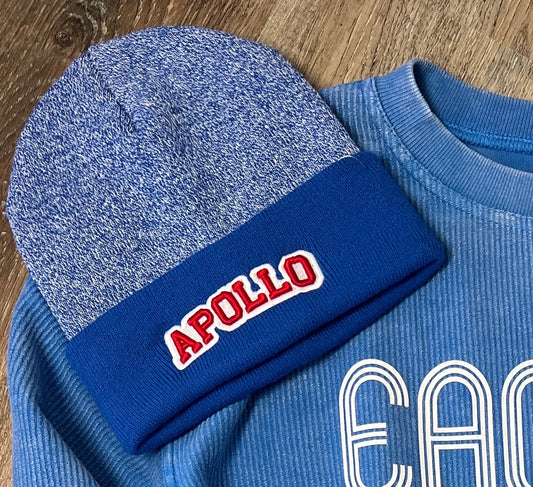 Apollo 3D Puff embroidered beanie