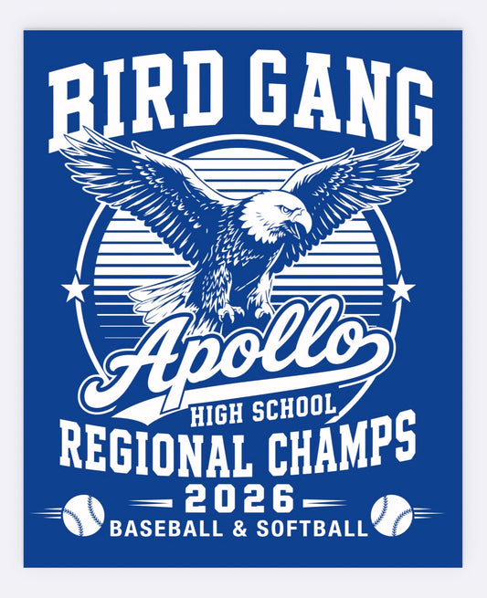 Apollo Regional Baseball/Softball Shirt