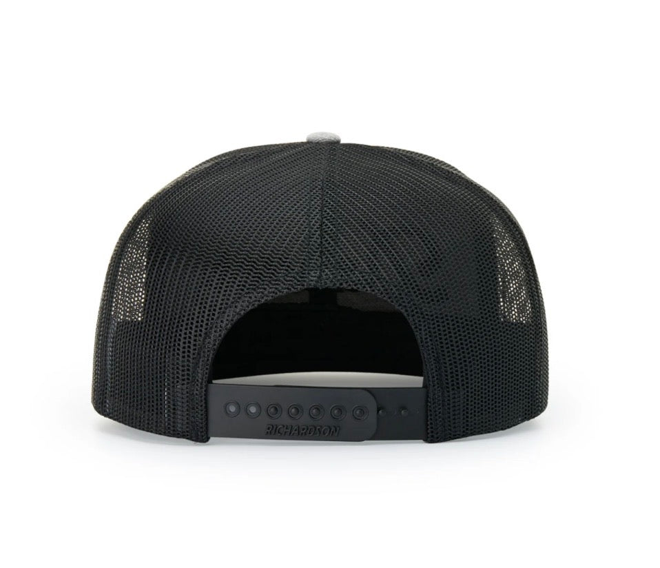 Chrome Richardson 511 Flat Bill Snap Back Trucker