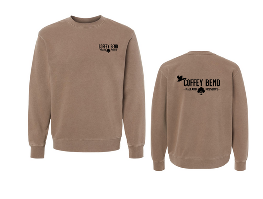 Coffey Bend Independent Crewneck Sweatshirt - Pigment Clay