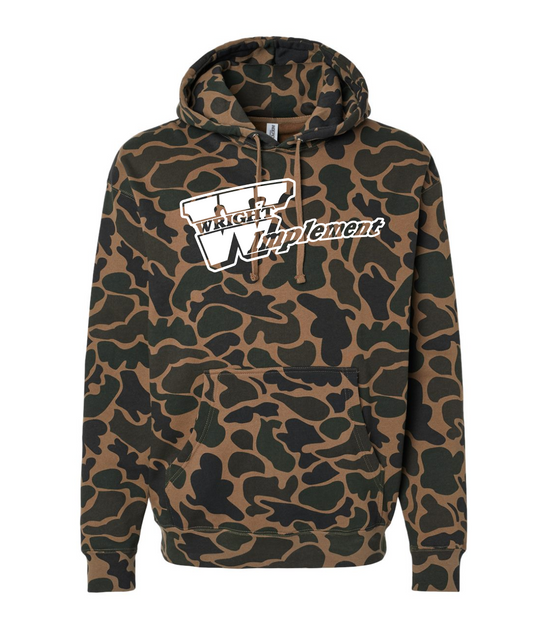 Wright Implement Youth Camo Hoodie