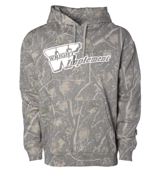 Wright Implement Camo Hoodie