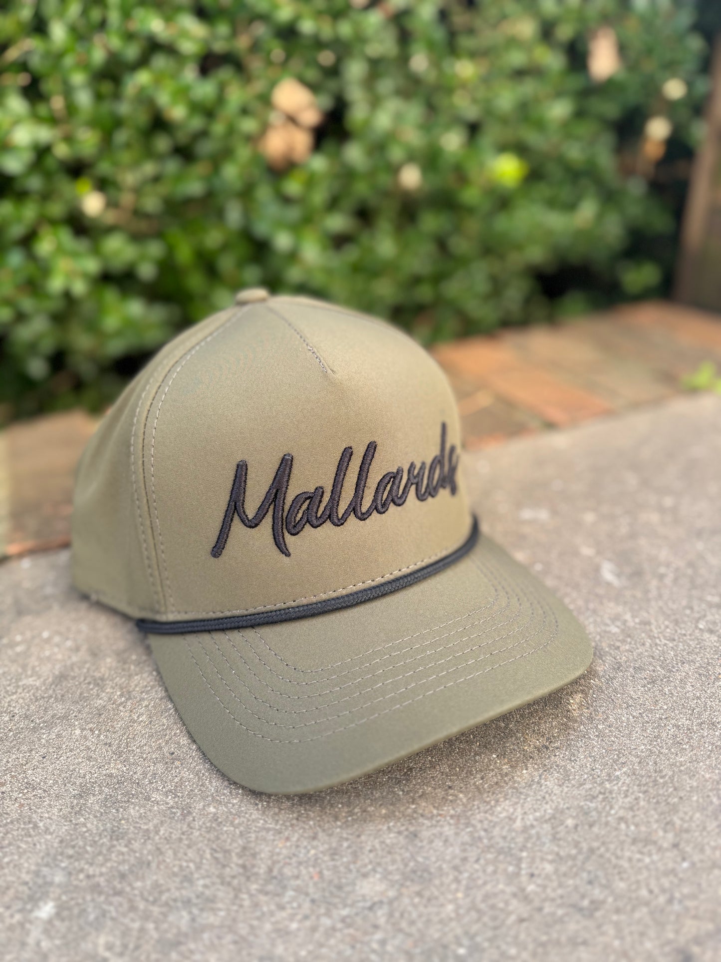 Olive Mallards Rope Hat