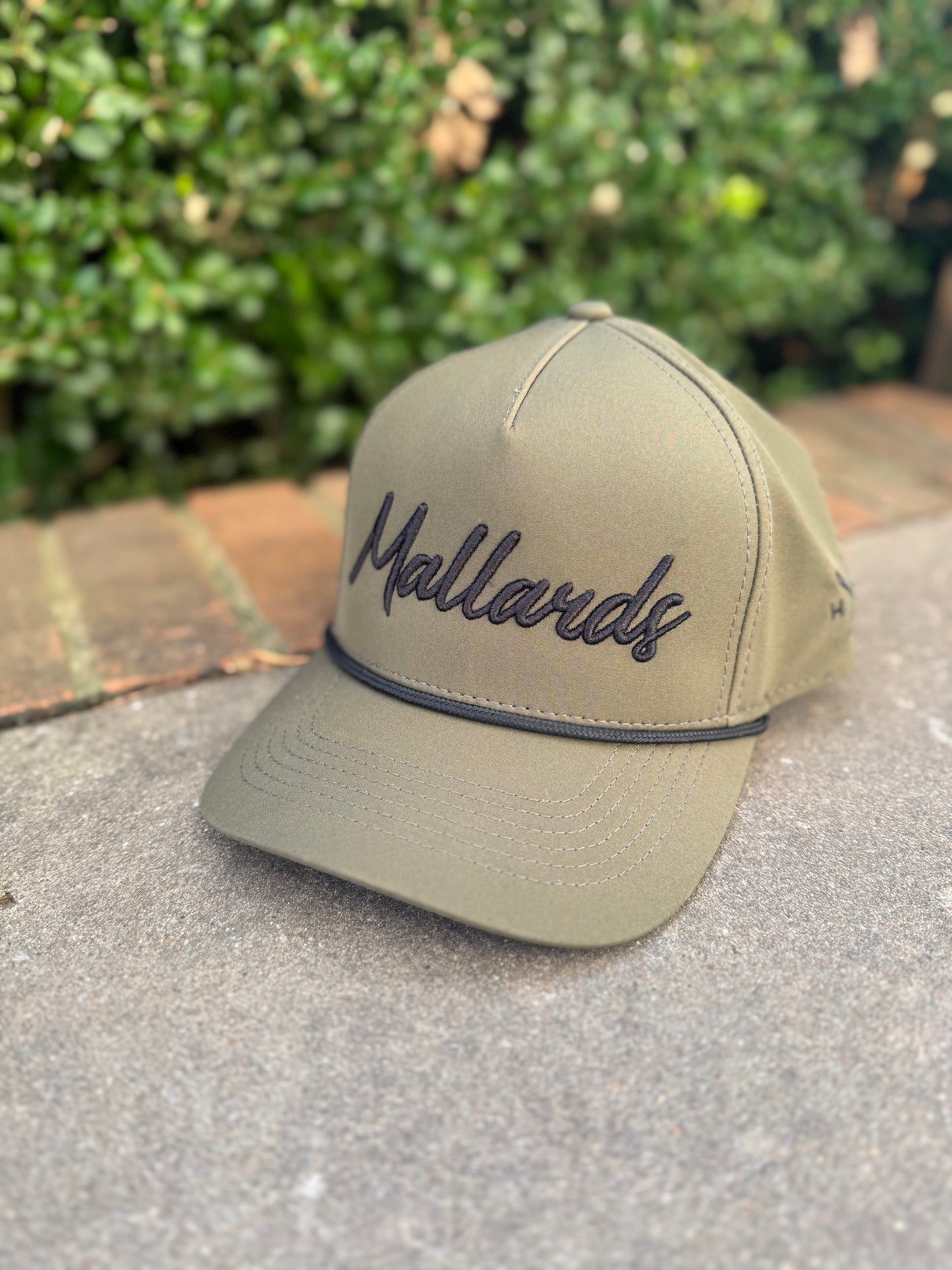 Olive Mallards Rope Hat