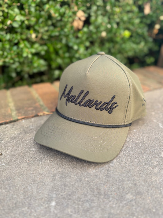 Olive Mallards Rope Hat