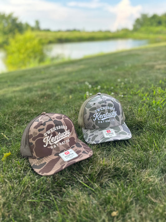 OB Kentucky camo hats