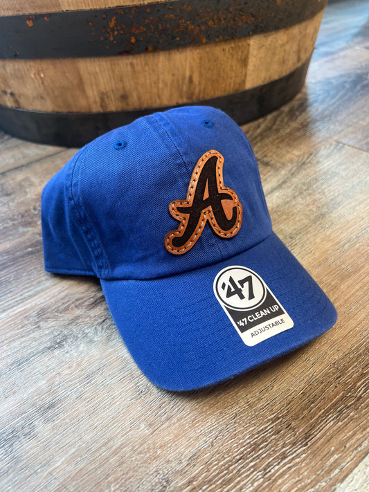 Apollo ‘47 Brand leather patch hat