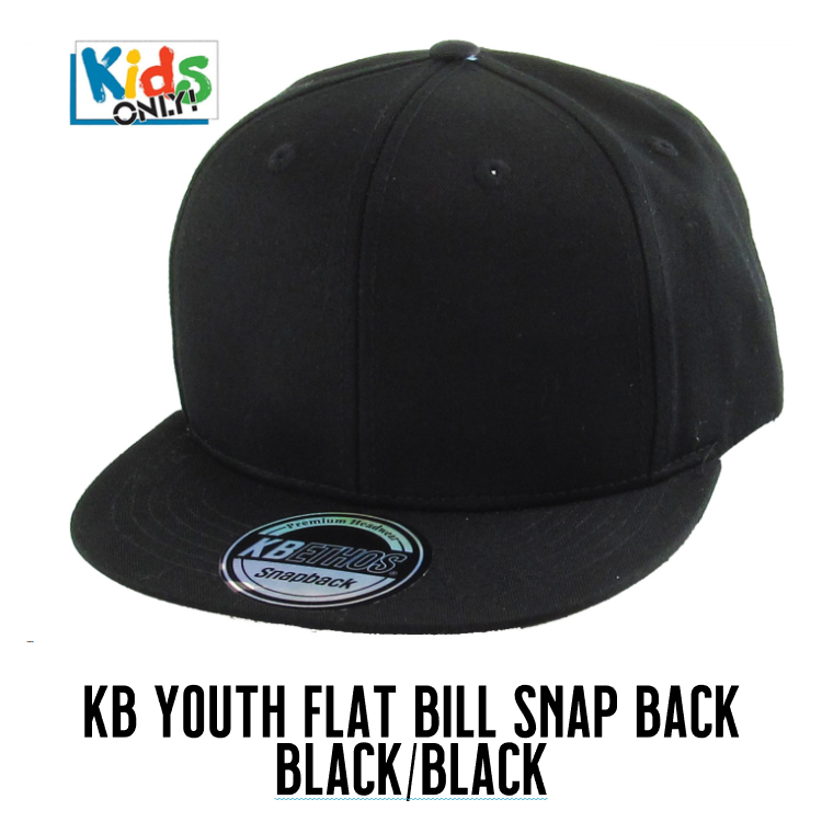 Chrome Youth KB Flat Bill Trucker Snap Back