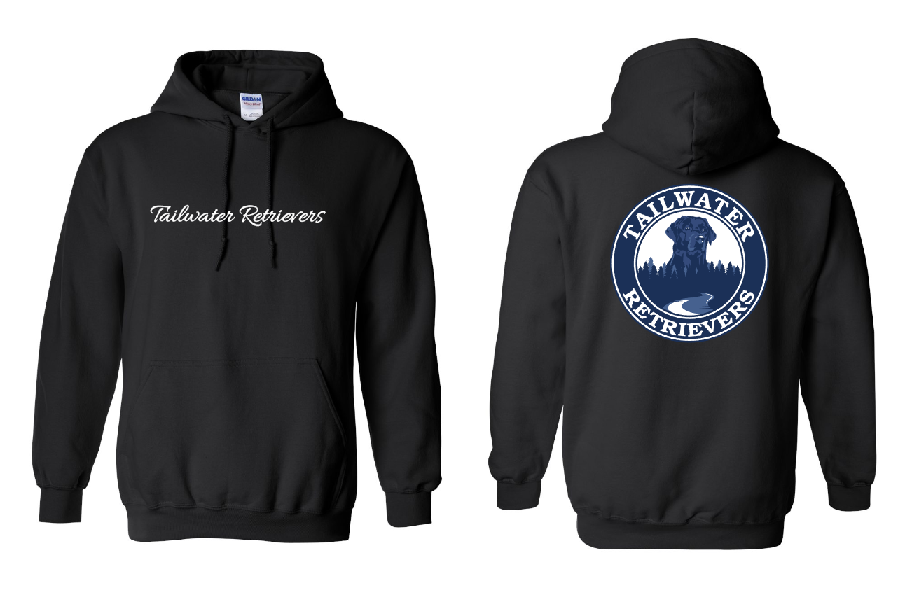 Tailwater Retrievers Gildan Hoodie
