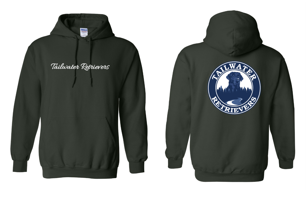 Tailwater Retrievers Gildan Hoodie