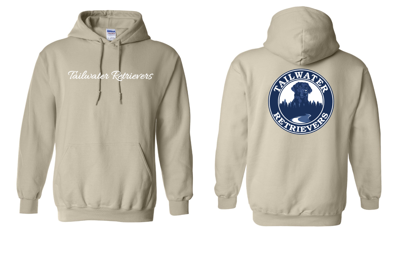 Tailwater Retrievers Gildan Hoodie