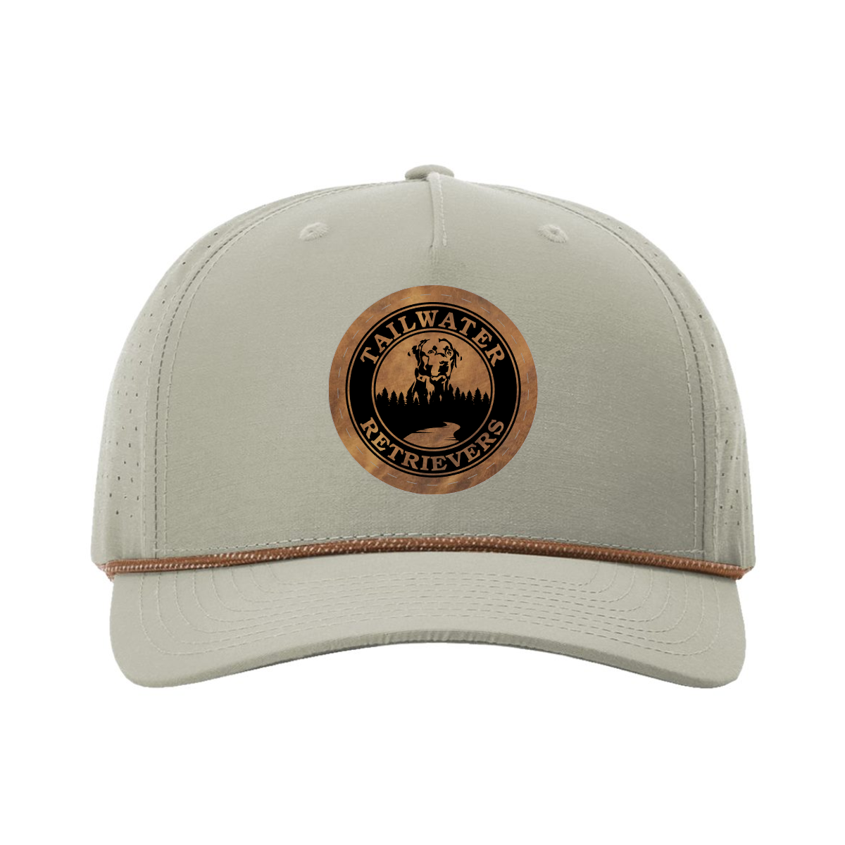 Tailwater Retrievers Richardson 355 Leather Patch hat