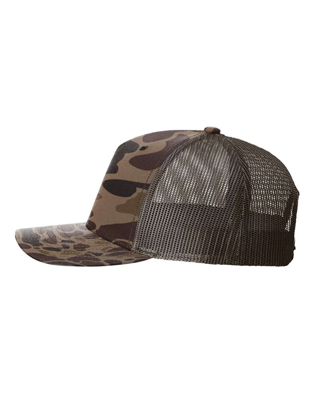 Wright Implement Leather Patch Camo Hat