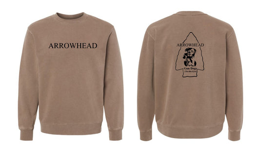 Arrowhead Independent Crewneck Sweatshirt - Pigment Clay