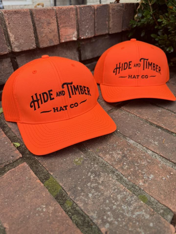 Hide & Timber Hat Co Embroidered Richardson 882