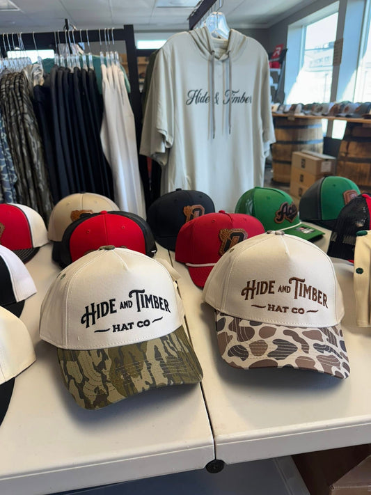 Hide & Timber Embroidered Lost Hat Co Trucker