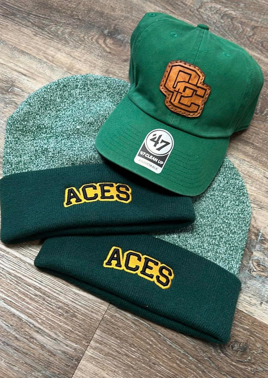 ACES Puff Embroidered Beanie