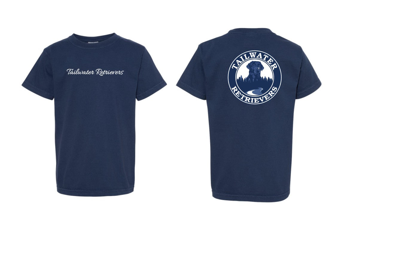 Tailwater Retrievers Youth Comfort Colors Shirt