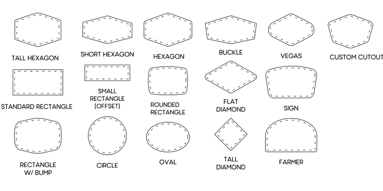 Custom Patch Options & Pricing – Hide and Timber Designs